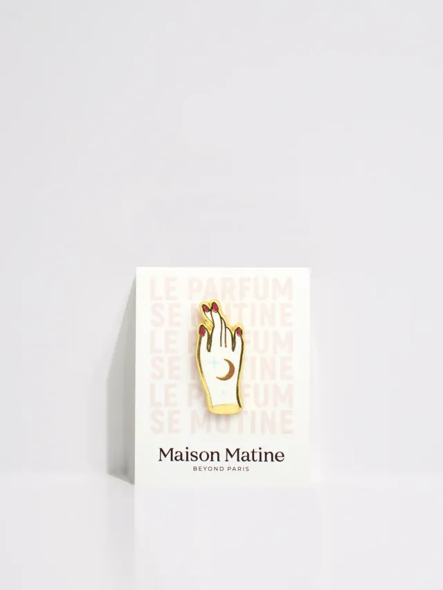 Maison Matine Hand pin 8 mm med fjärilsfäste