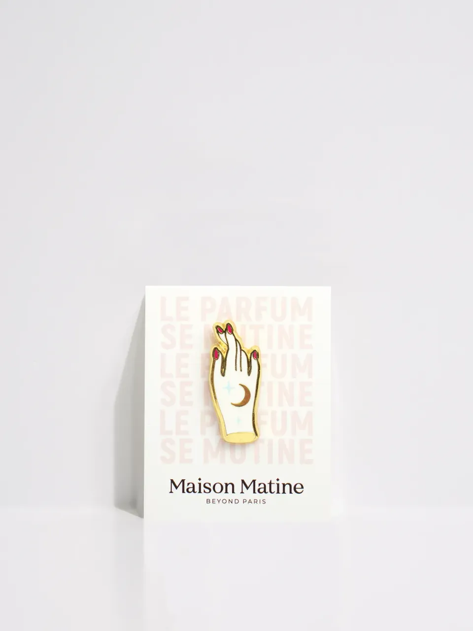 Maison Matine Hand pin 8 mm med fjärilsfäste