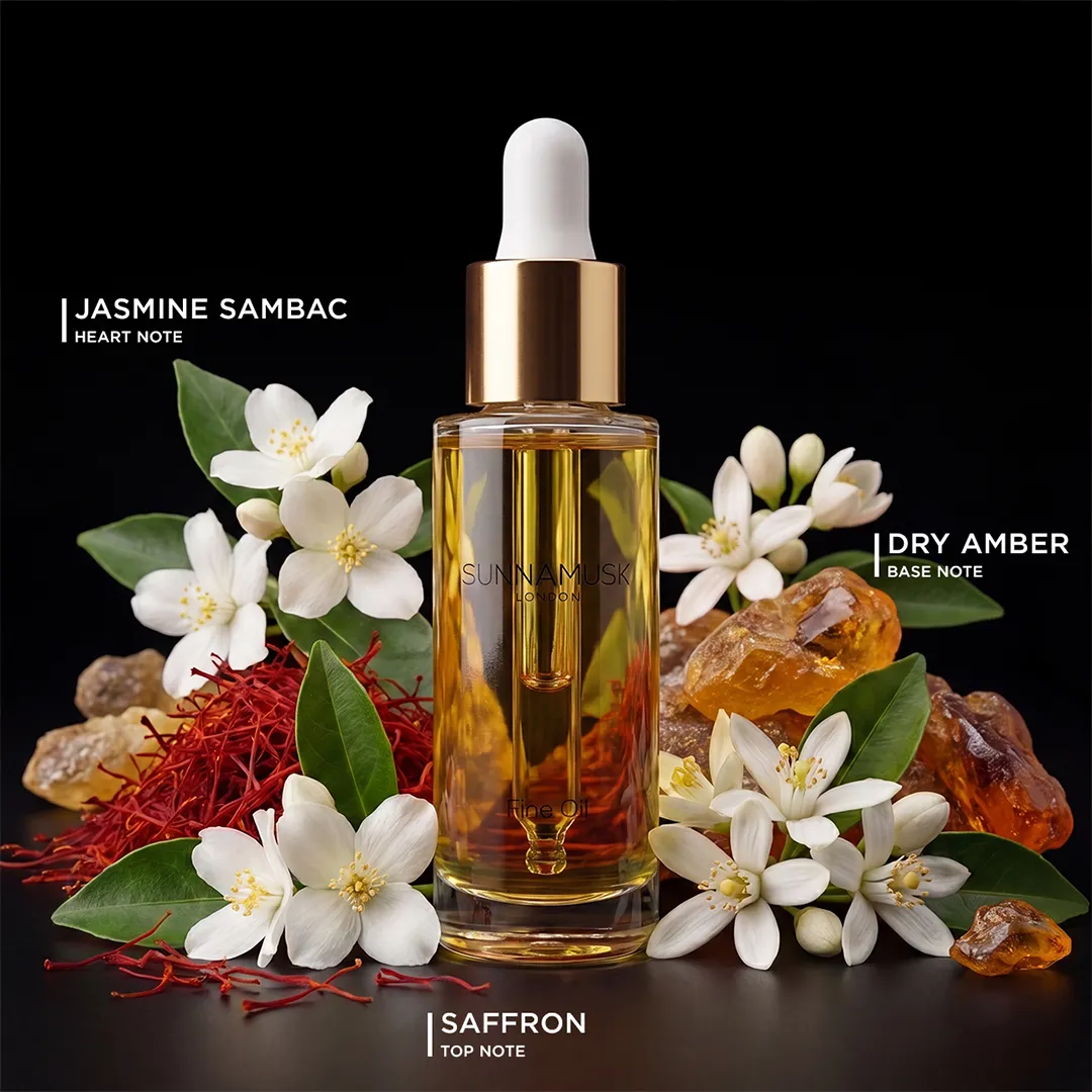 Sunnamusk Khaleej parfymolja 15ml oud amber