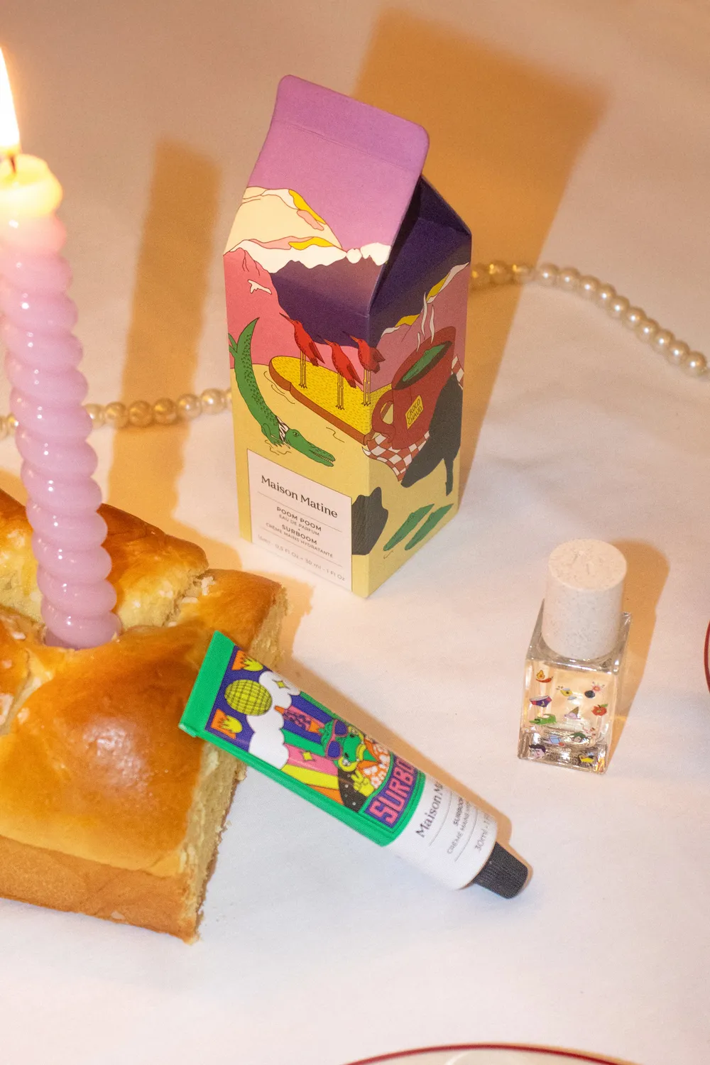 Maison Matine Poom Poom presentbox parfym 15 ml + kräm