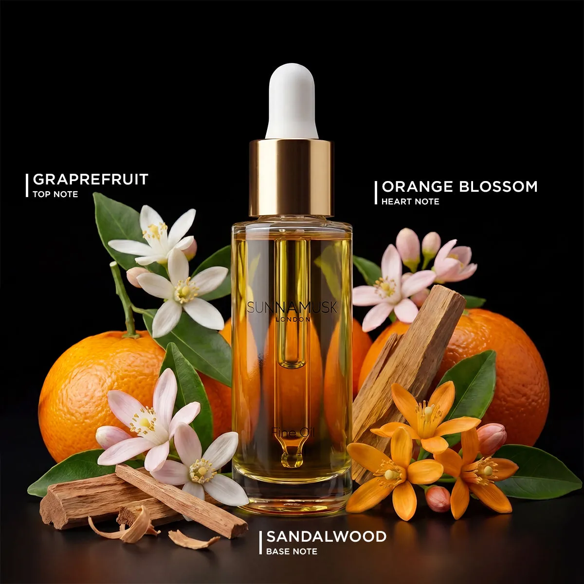 Sunnamusk Abid Ambre parfymolja 15ml citrus