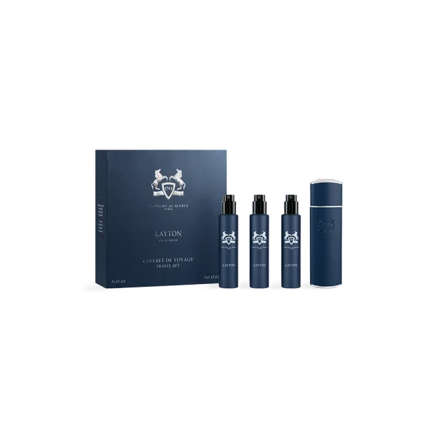 Parfums de Marly Layton Travel Set parfym 3x10ml herr äpple
