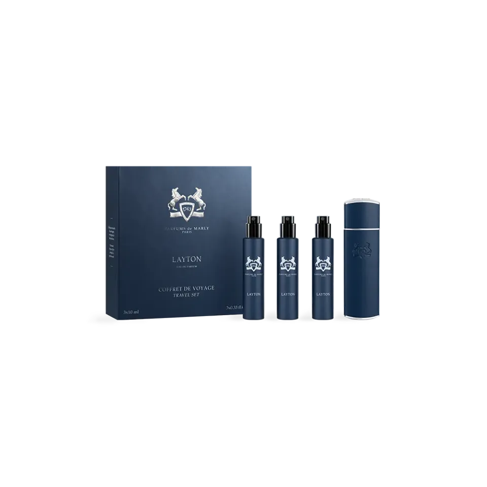 Parfums de Marly Layton Travel Set parfym 3x10ml herr äpple