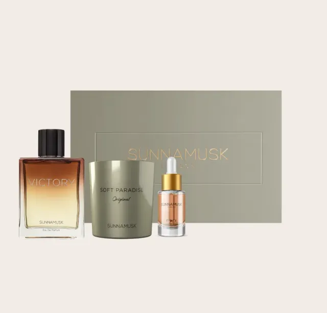 Sunnamusk Victory present-set 100ml EDP citrus