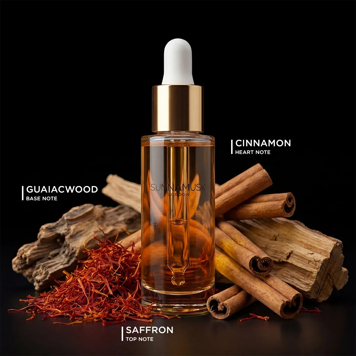 Sunnamusk Soft Paradise parfymolja 15ml amber