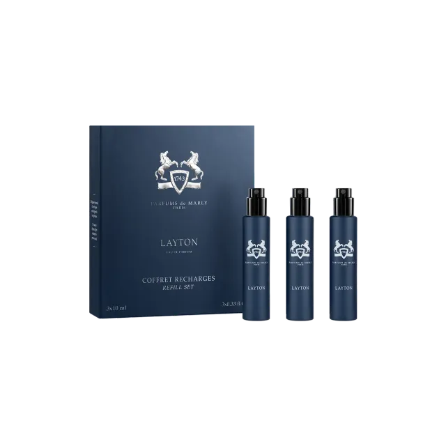 Parfums de Marly Layton Refill Set parfym 3x10ml äpple