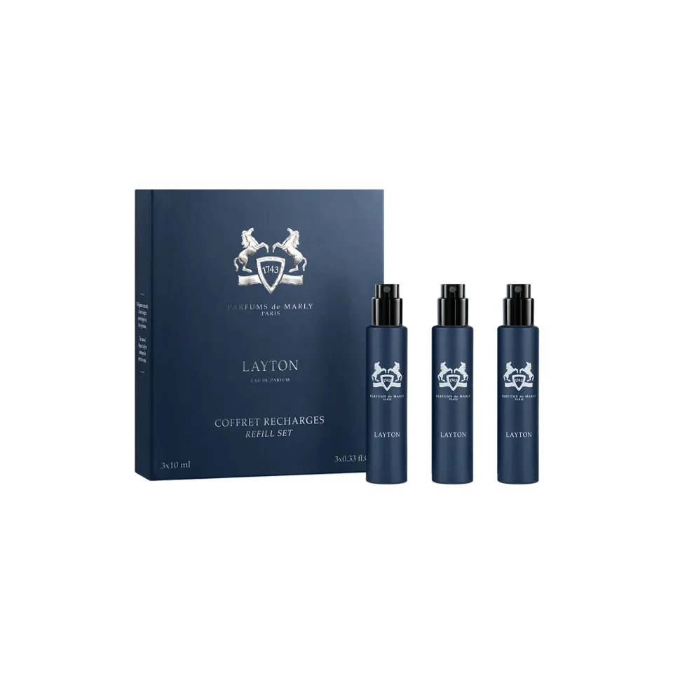 Parfums de Marly Layton Refill Set parfym 3x10ml äpple
