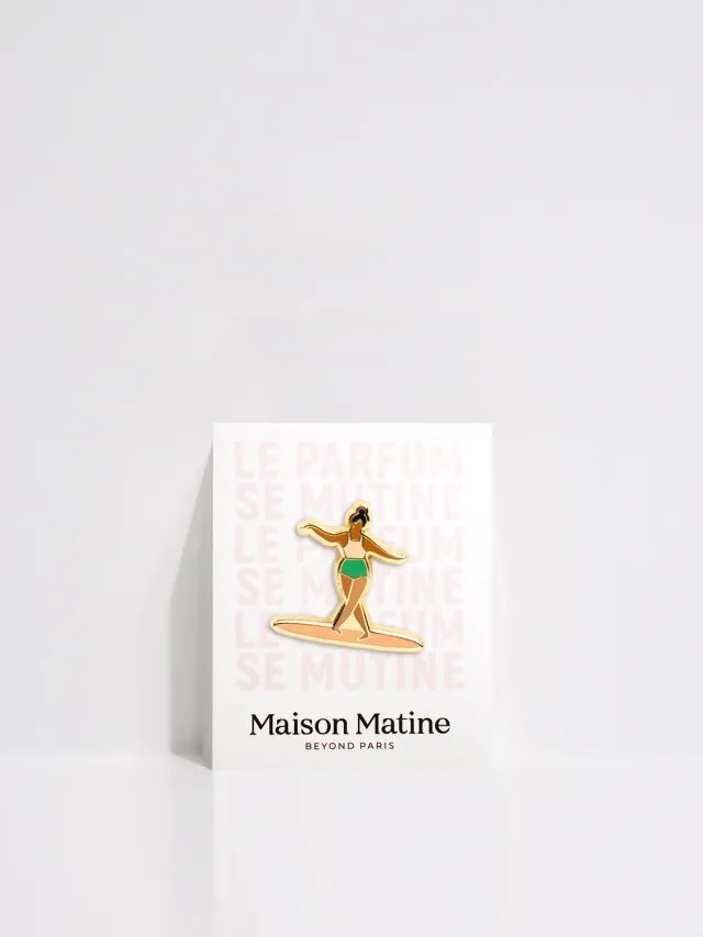 Maison Matine Surfer Girl pin 7 mm somrig