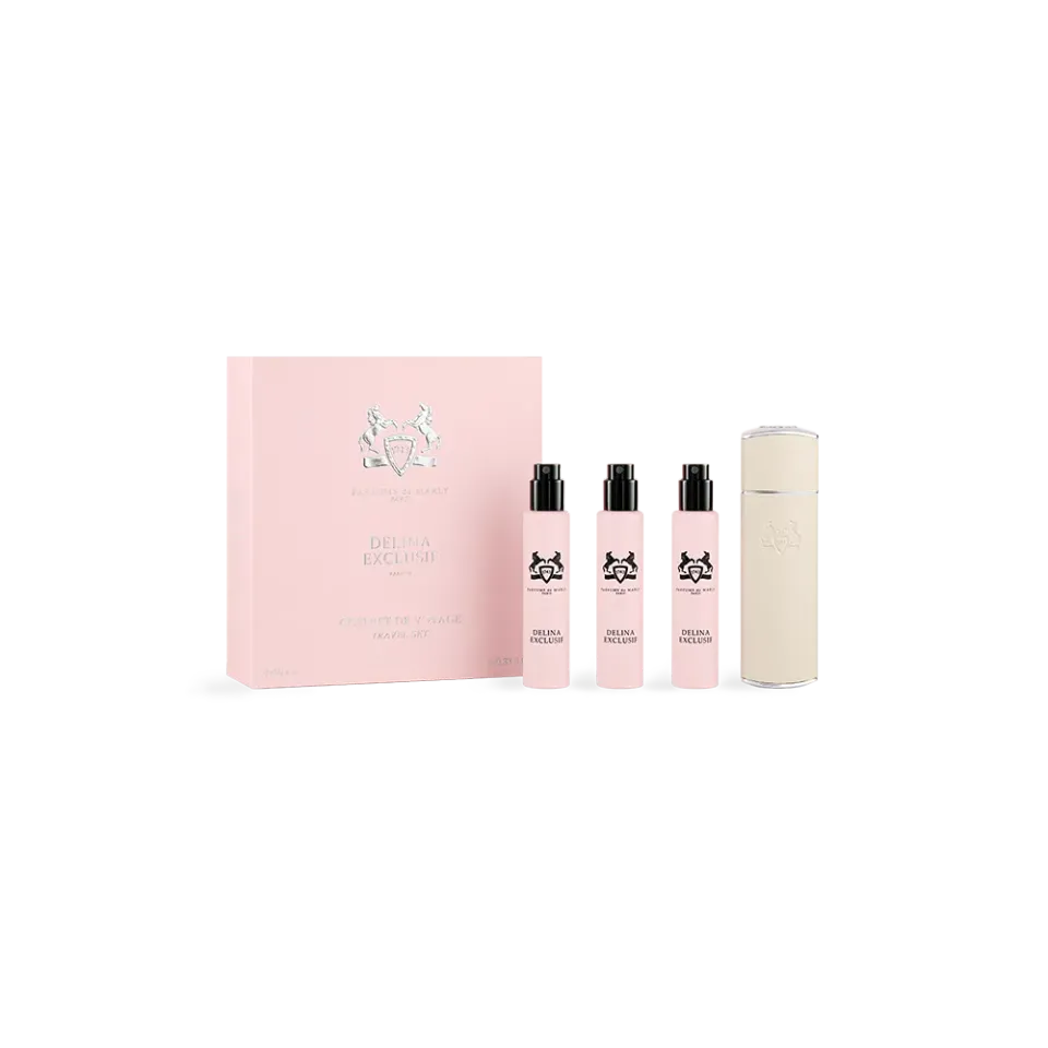 Parfums de Marly Delina Exclusif reseset parfym 3x10ml vanilj