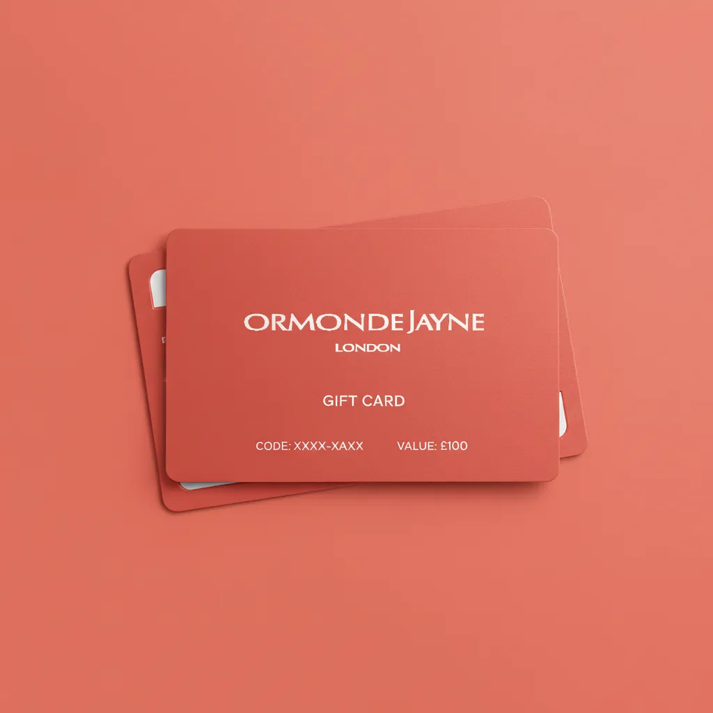 Ormonde Jayne Gift Card presentkort £100 digital