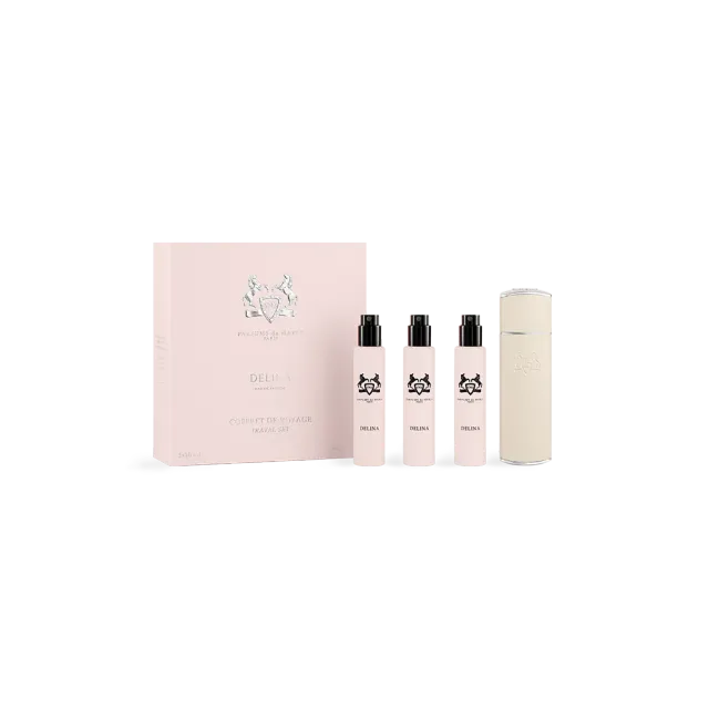 Parfums de Marly Delina parfymset 3x10ml ros