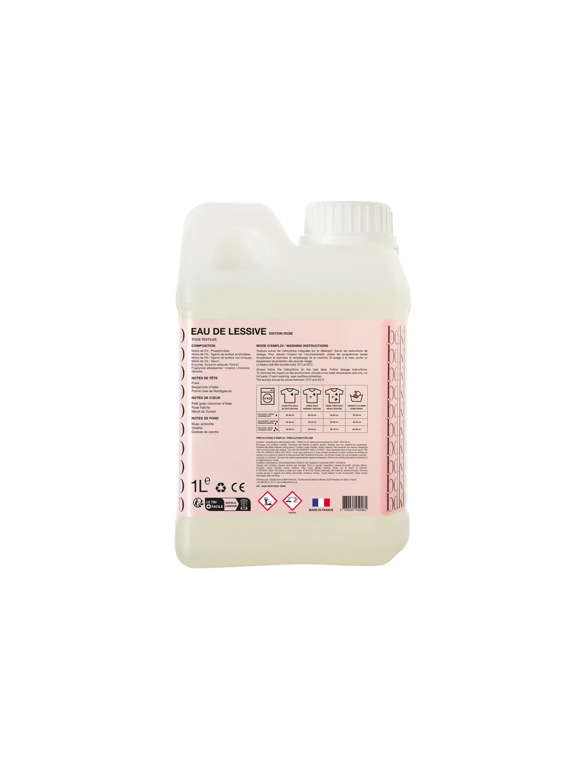 BDK Eau de Lessive Édition Rose tvättmedel 1L ros
