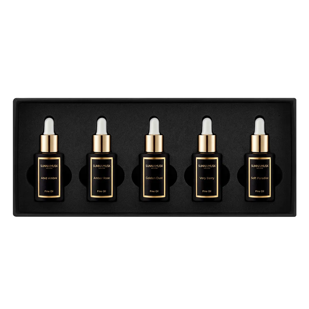 Sunnamusk Signature Oil Collection parfymolja 5x8ml