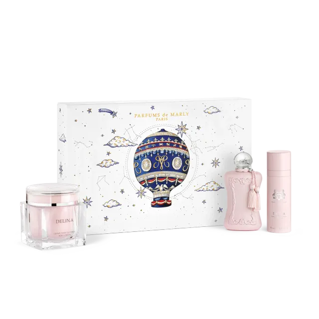 Parfums de Marly Delina presentask parfym 75ml+75ml+200ml ros