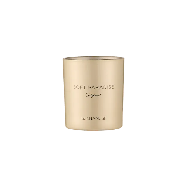 Sunnamusk Soft Paradise doftljus 150g vanilj