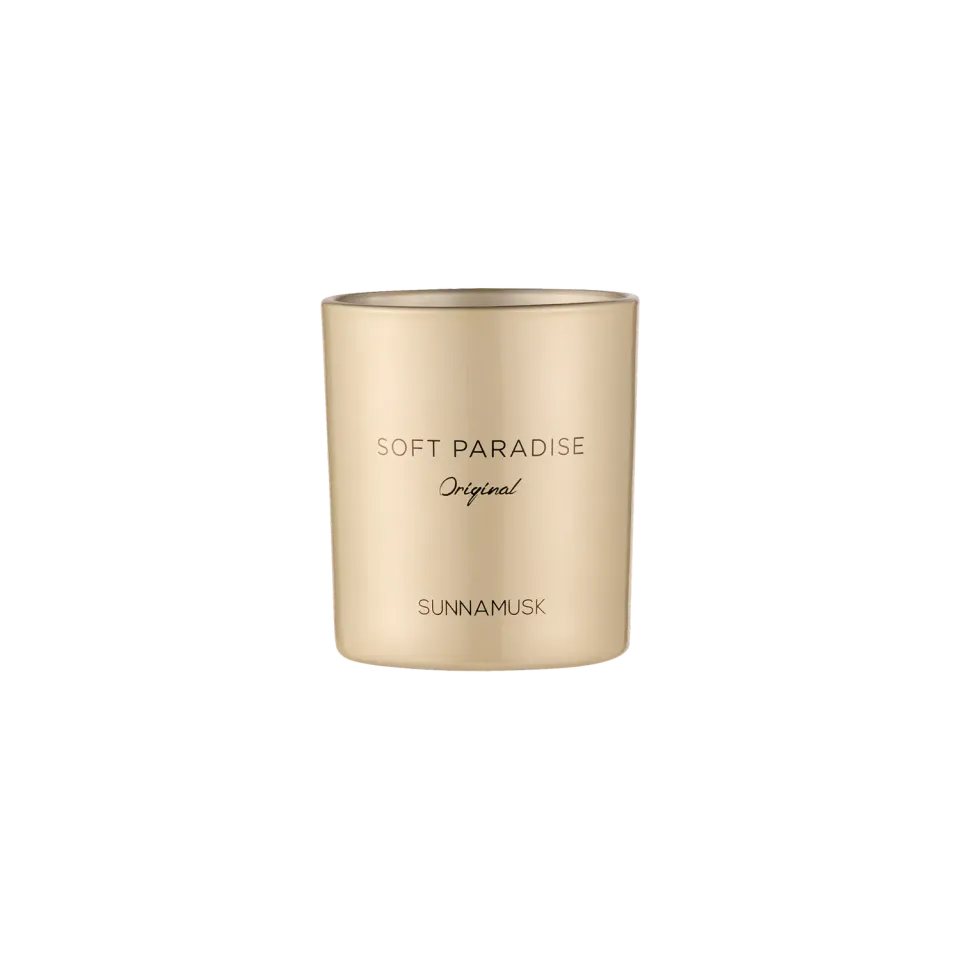 Sunnamusk Soft Paradise doftljus 150g vanilj