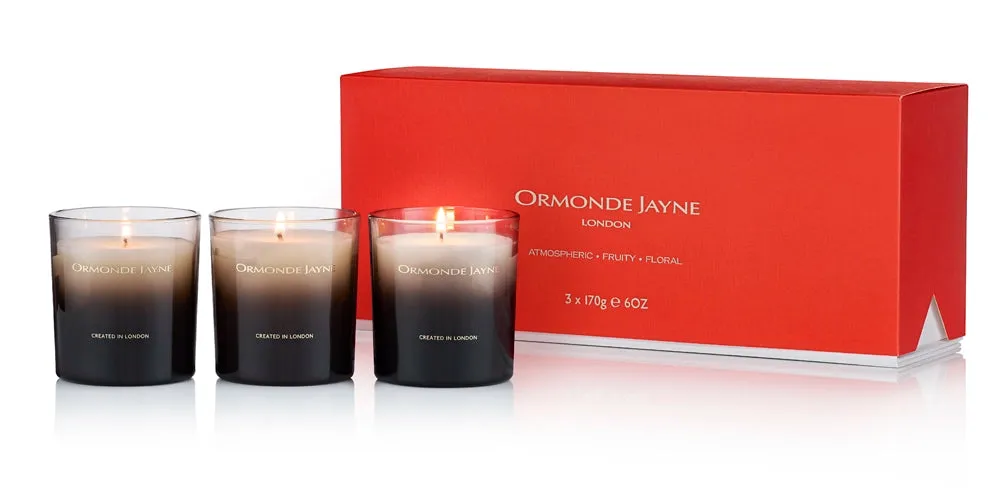 Ormonde Jayne Floral doftljusset 3x170g blommigt