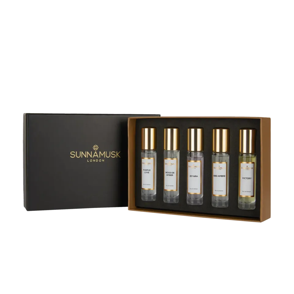 Sunnamusk Discovery parfymset 5x10ml EDP unisex bästsäljare