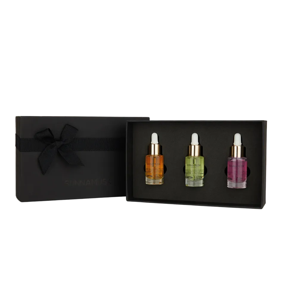 Sunnamusk Women parfymoljaset 3x15ml frukt blommig