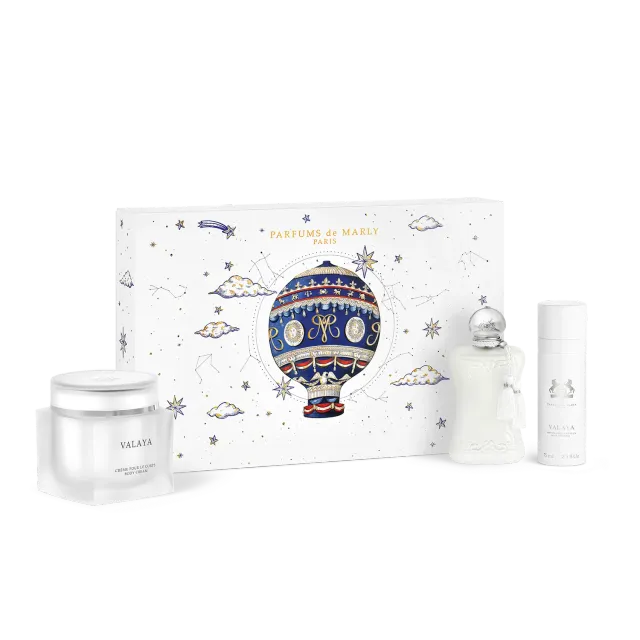 Parfums de Marly Valaya Coffret parfym 75+75+200ml mysk