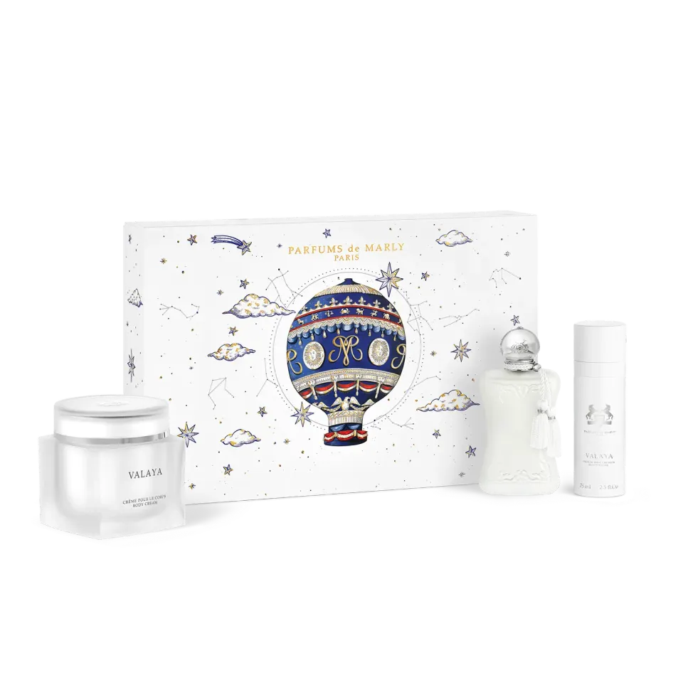 Parfums de Marly Valaya Coffret parfym 75+75+200ml mysk